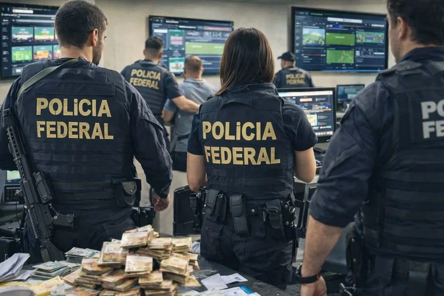 Ação da PF contra bets ilegais