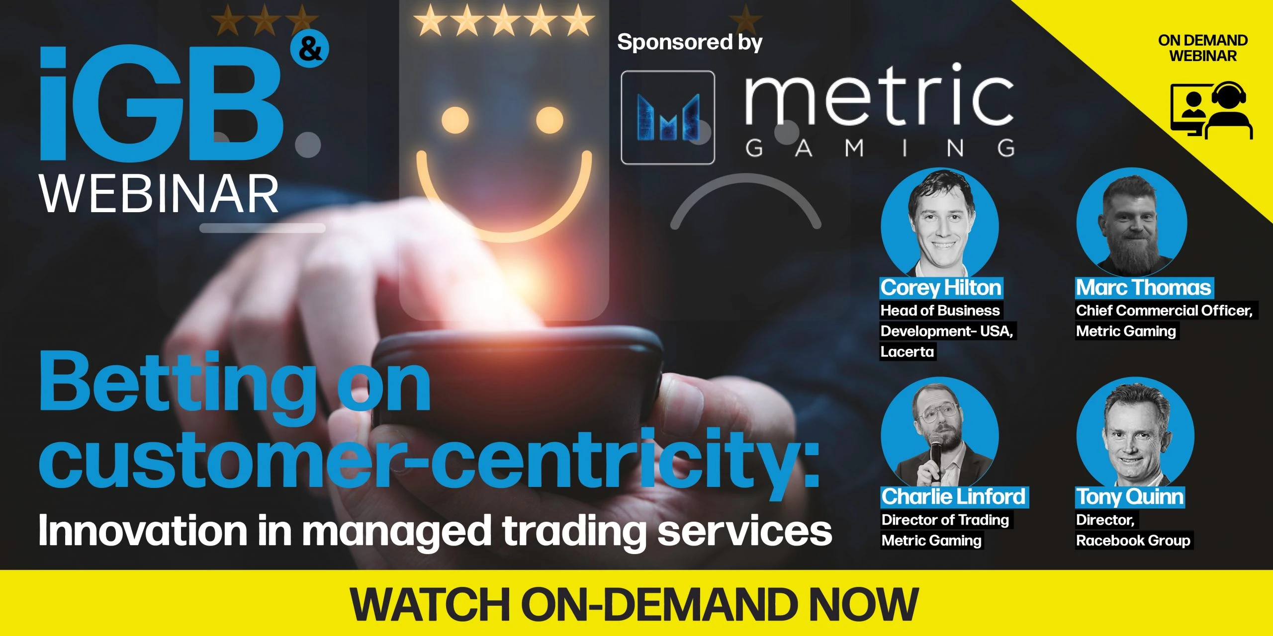 Betting on customer-centricity: Innovation in managed trading services