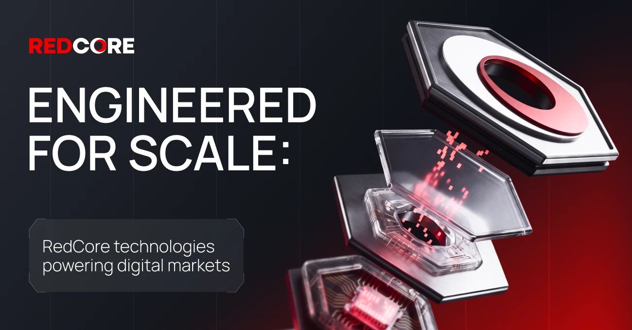 RedCore business group - engineered for scale tagline