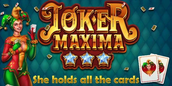 Joker Maxima holds the cards for a high volatility, wild multiplier ride in the second release by new slot studio Lucksome, powered by Blueprint Gaming.