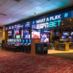 ESPN Bet Detroit sportsbook interior