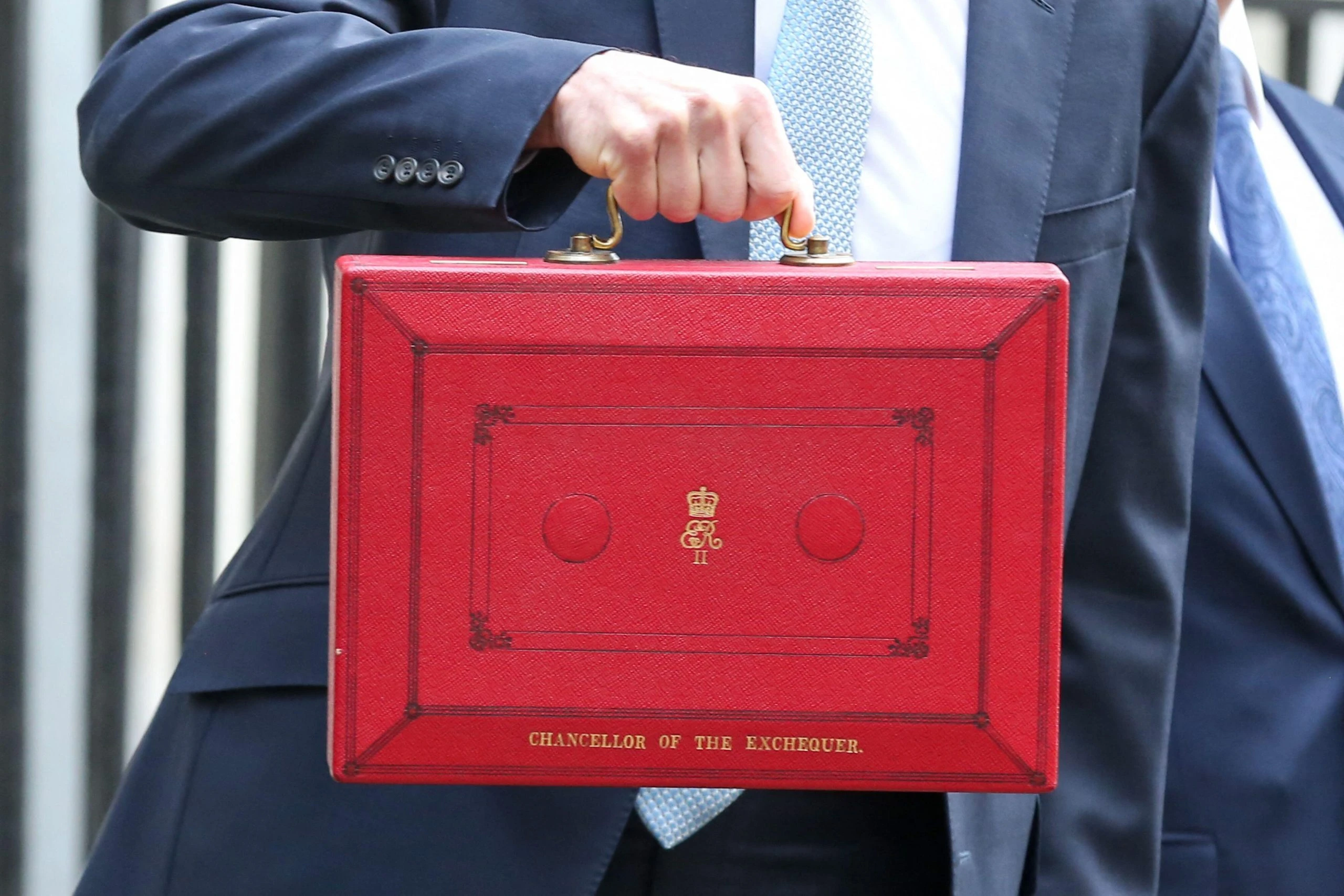 UK chancellor's red box for budget