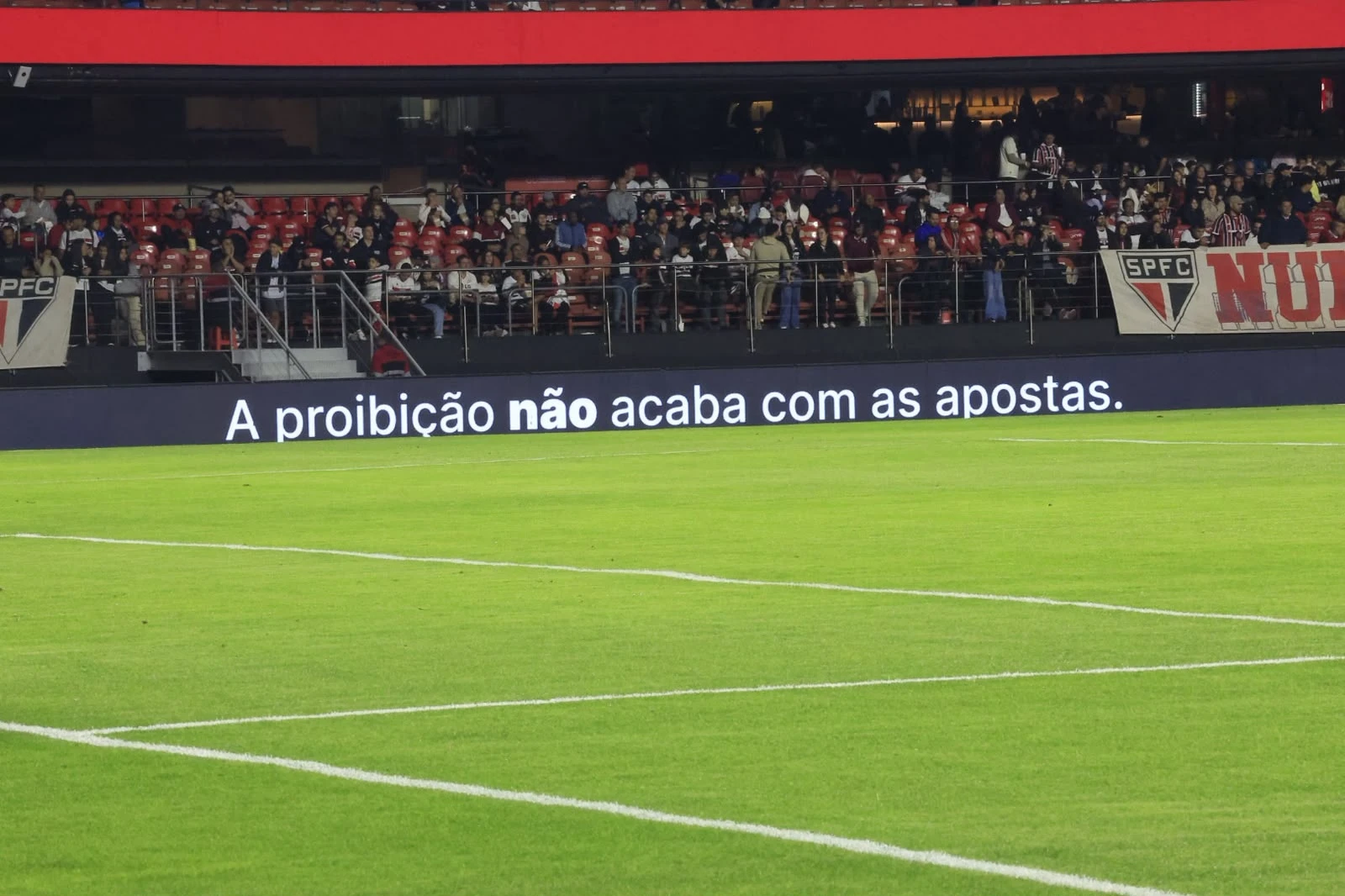 Bets manifestação estádios proibição