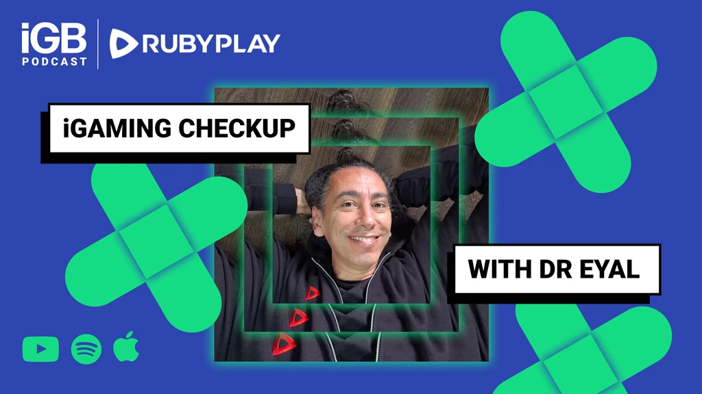 The hero image of the iGaming Checkup podcast, host by Dr Eyal Loz