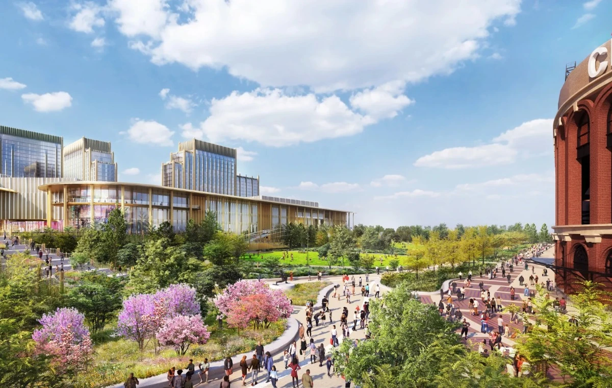 Queens NY park rendering casino