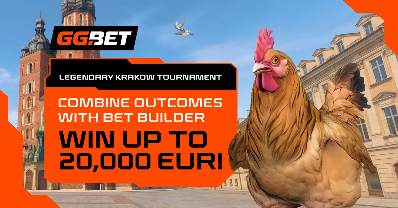 Gg bet tournament launch in Poland showcasing e20000 prize pool