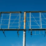 old billboard as gambling advertisement is problem
