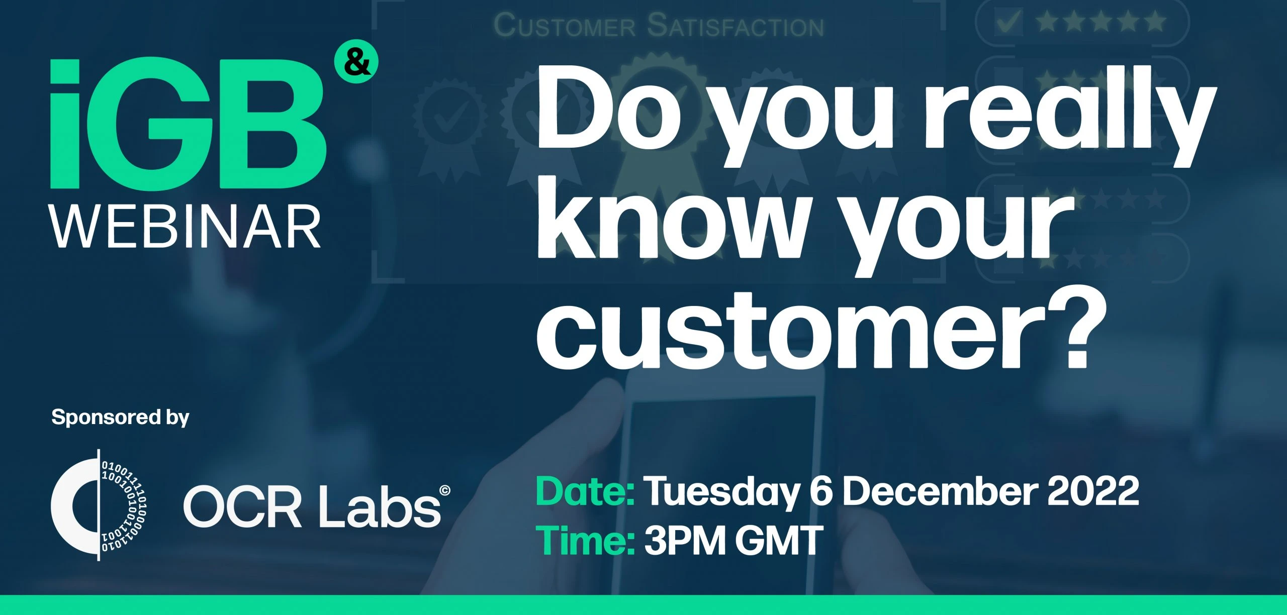 do you really know your customer?