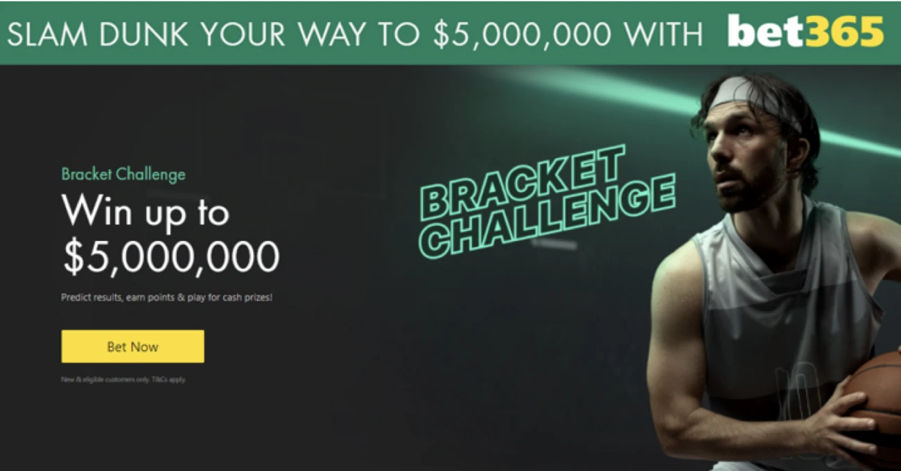 bet365 lança 'Mega March Bracket Challenge' de US$ 10 milhões com jogos de  incentivo - ﻿Games Magazine Brasil