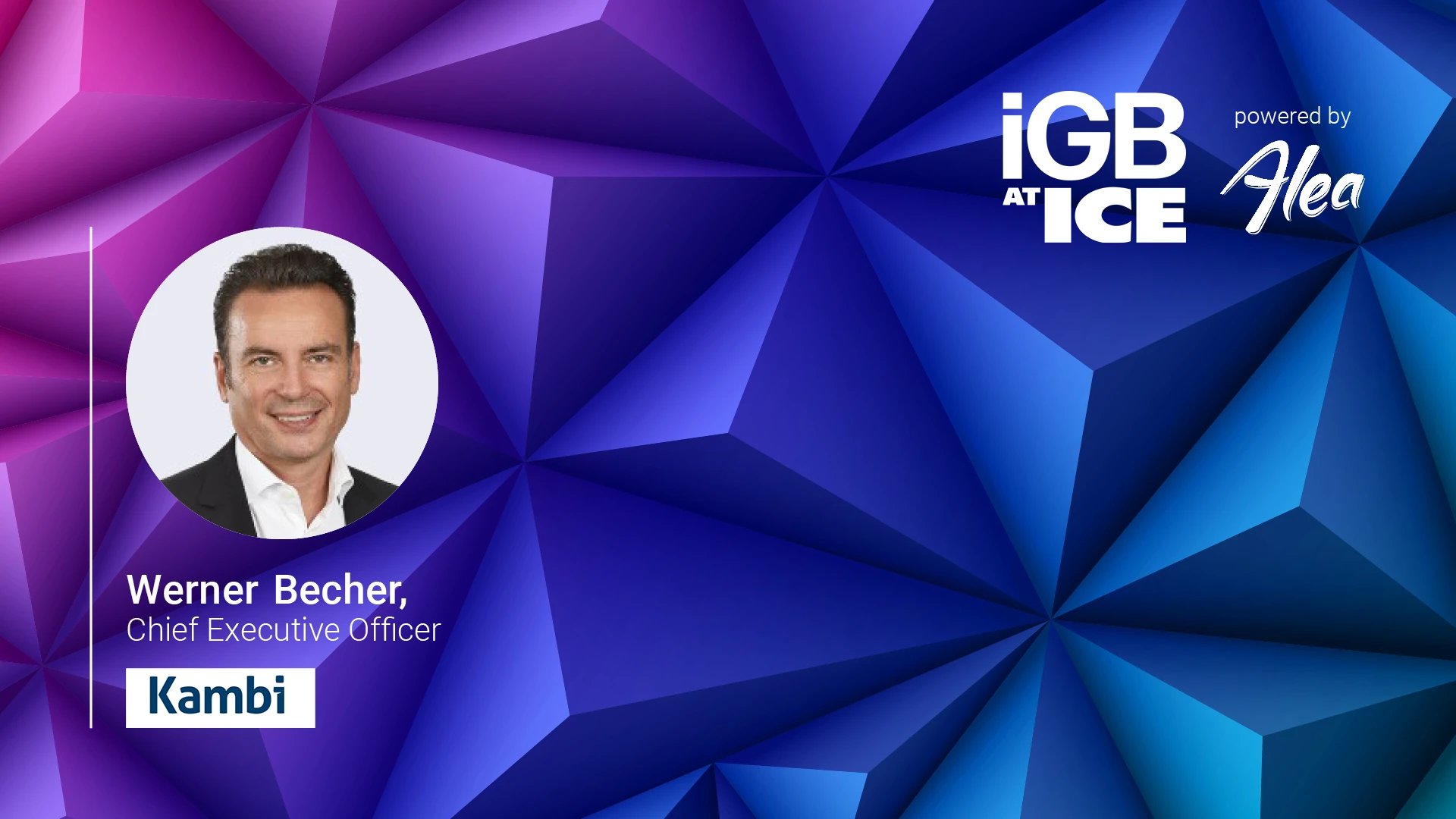 iGB@ICE Werner Becher Kambi