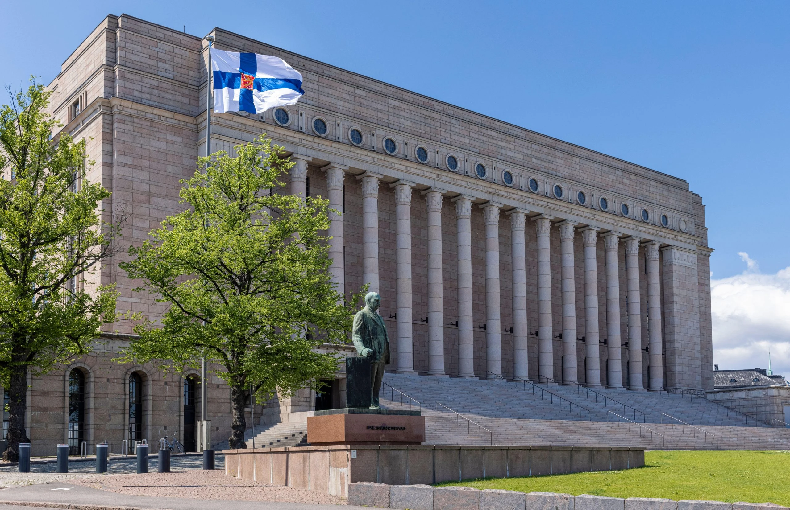 Finland parliament building