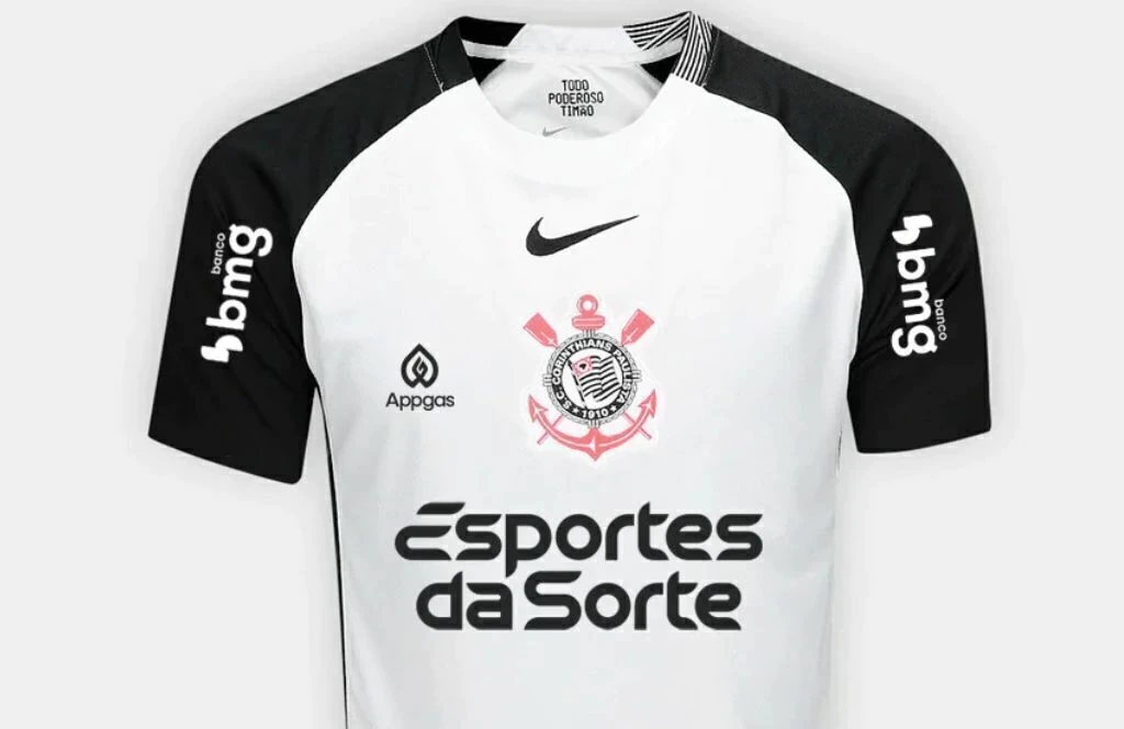 Bets camisetas times logotipo
