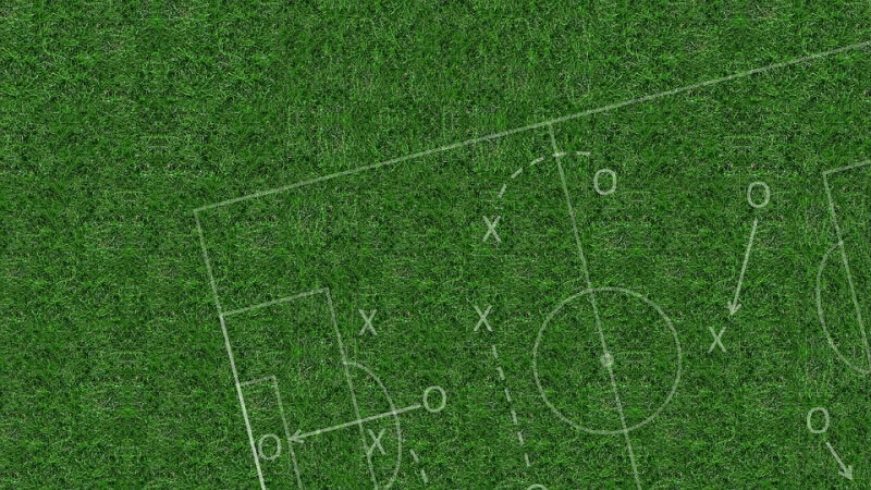 Football tactics board player tracking