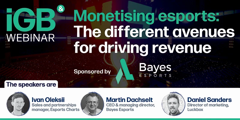 Monetising esports
