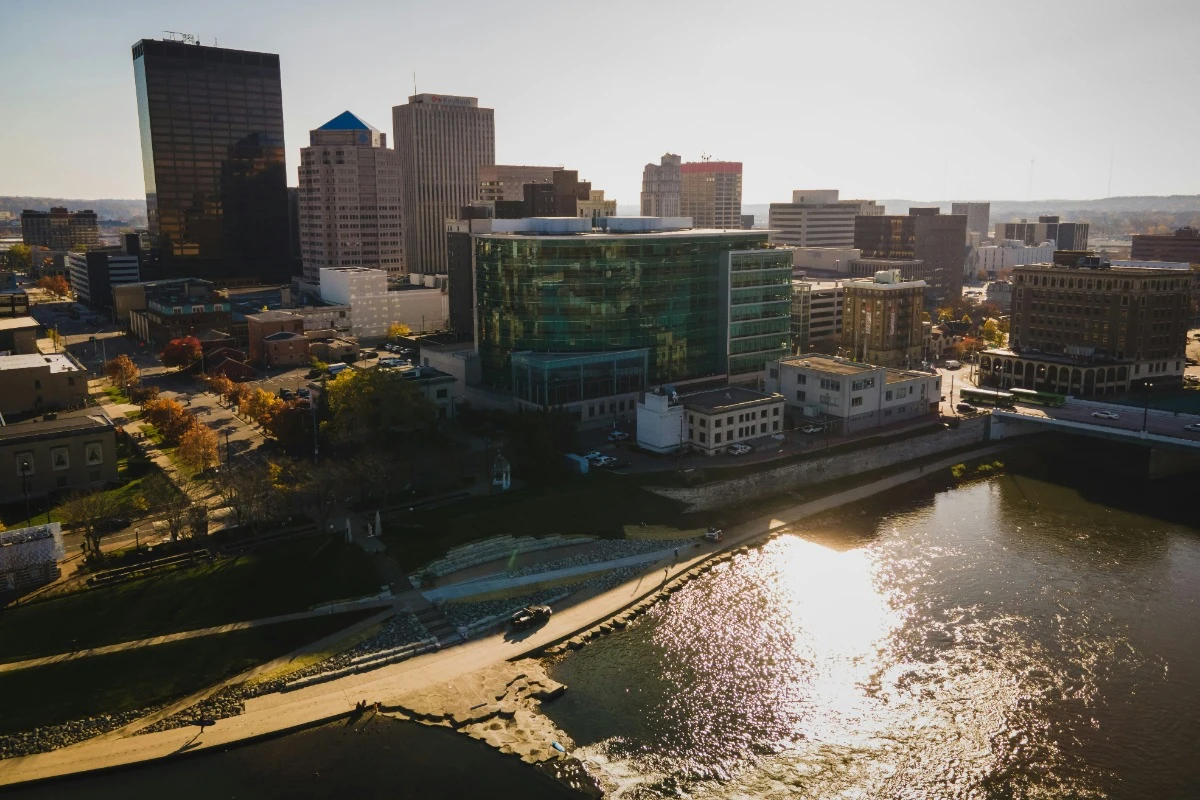 dayton ohio skyline