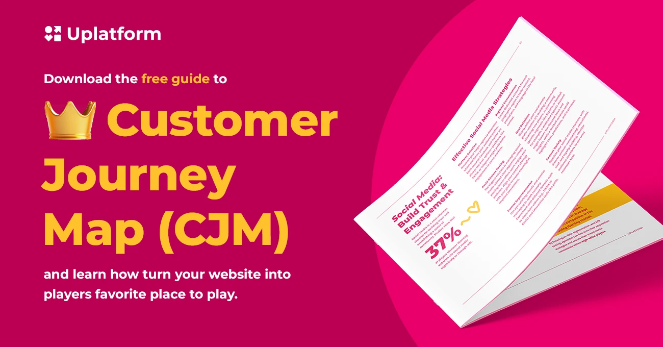 Customer Journey Maps igaming guide by uplatform
