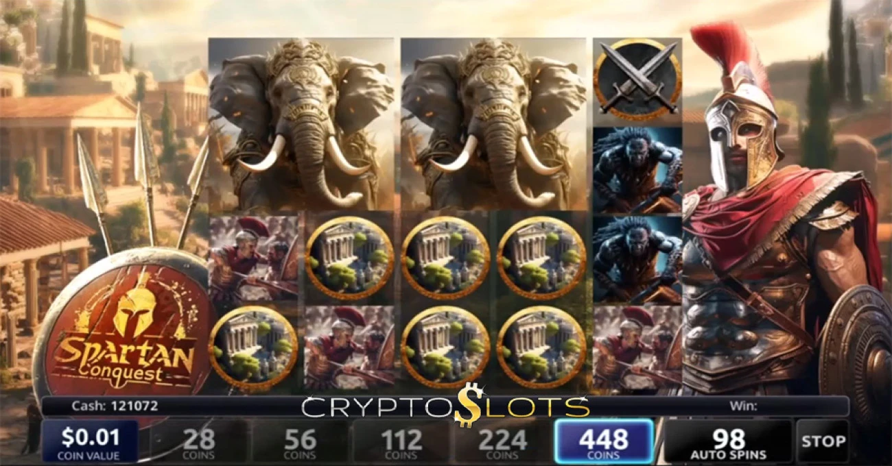 CryptoSlots unveils exciting new Spartan Conquest slot - Slots - iGB