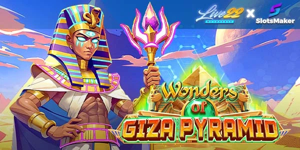 Wonders of Giza Pyramid byLive22 x Slotsmaker