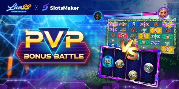 PVP Bonus Battle by Live22 x SlotsMaker