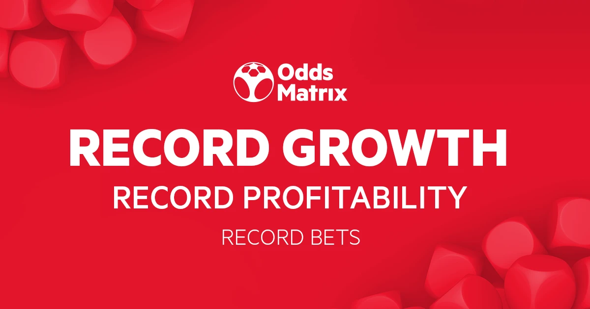 OddsMatrix-2023 profits-PR image