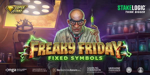 Freaky Friday Fixed Symbols by Stakelogic