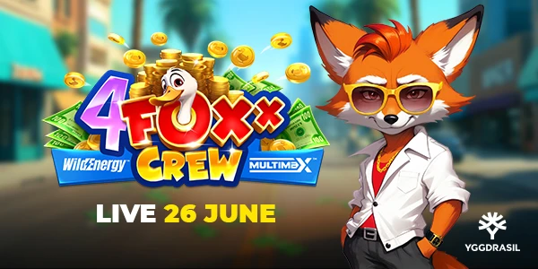 4 FOXX Crew WildEnergy MultiMax by Yggdrasil Gaming