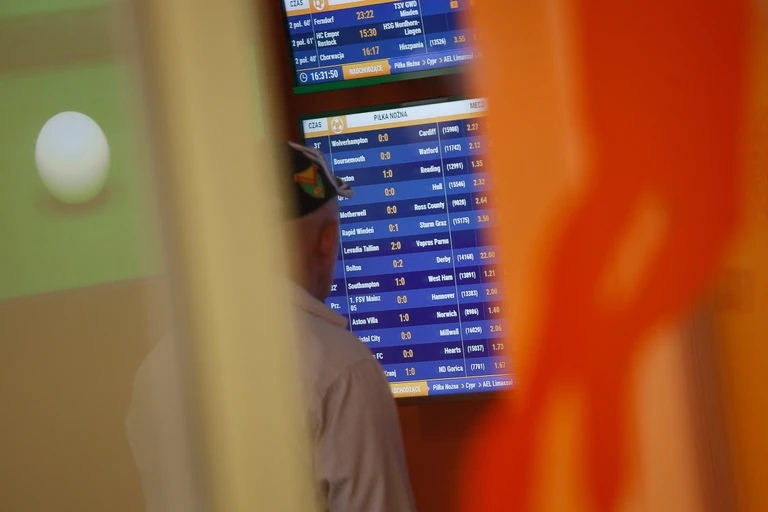 Polish betting screen