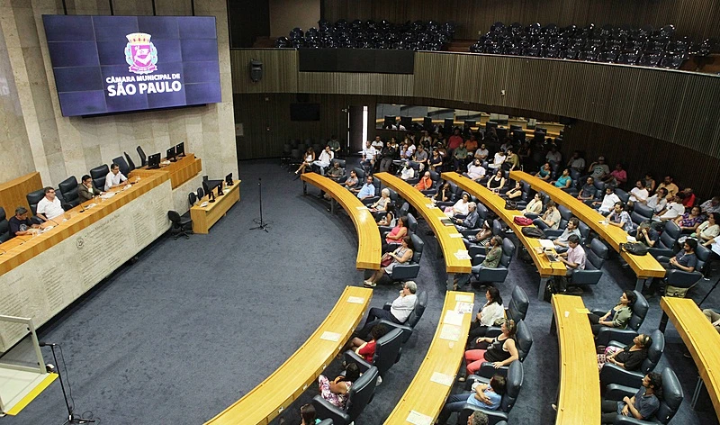 Câmara Municipal de São Paulo - projeto quer proibir publicidade de bets