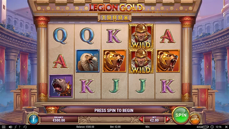 Play’n GO releases latest slot game, Legion Gold