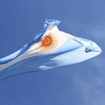 Argentina flag as the country implements a Polymarket block
