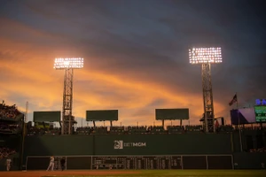 BetMGM branding at Fenway Park in Boston