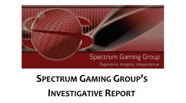 Screen capture from Spectrum Gaming Group's report
