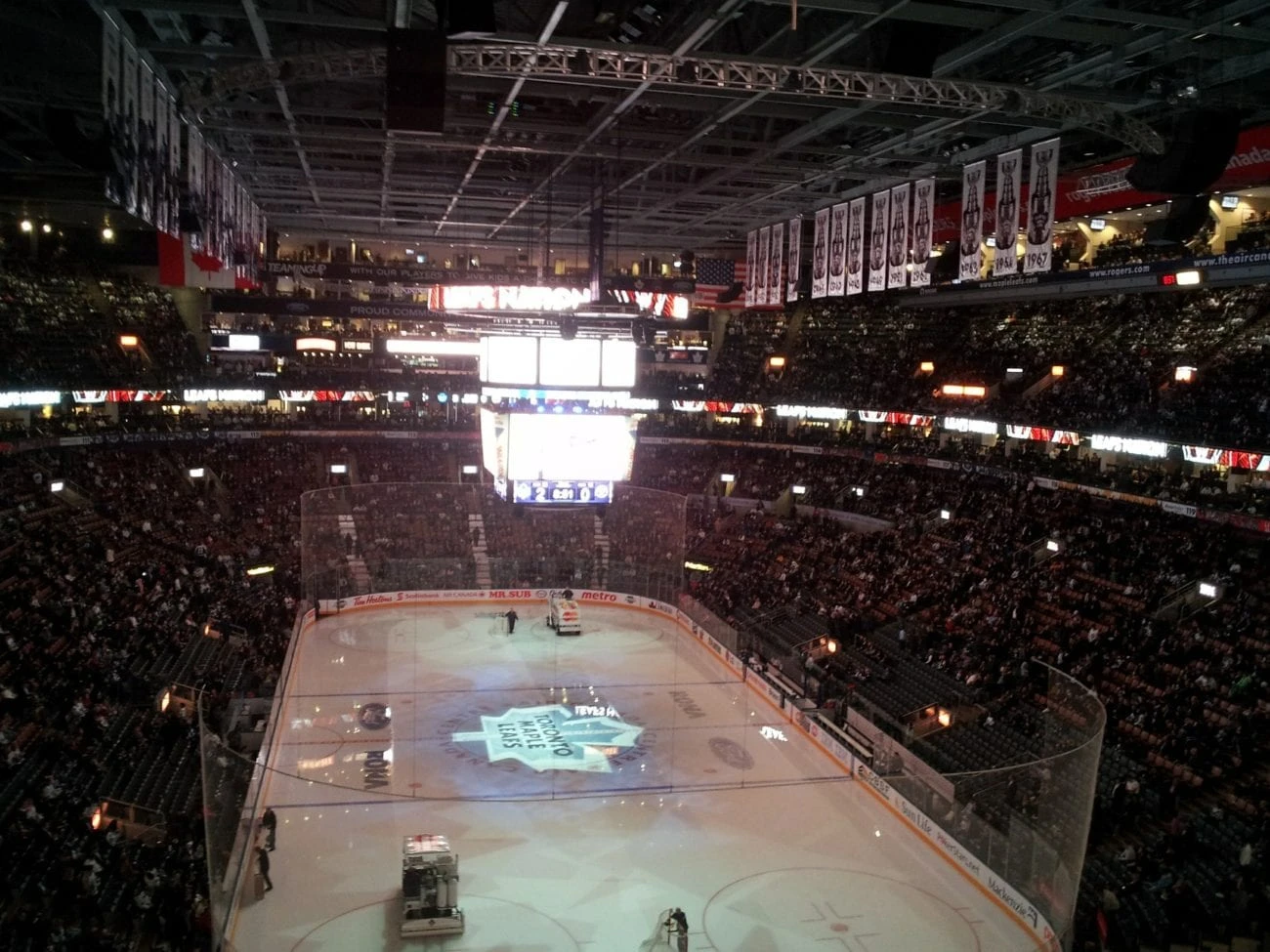 Ice hockey arena NHL Toronto Maple Leaves