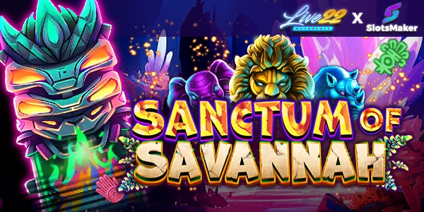 Sanctum of Savannah by Live22 x SlotsMaker