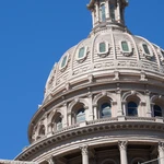 Texas capitol flag