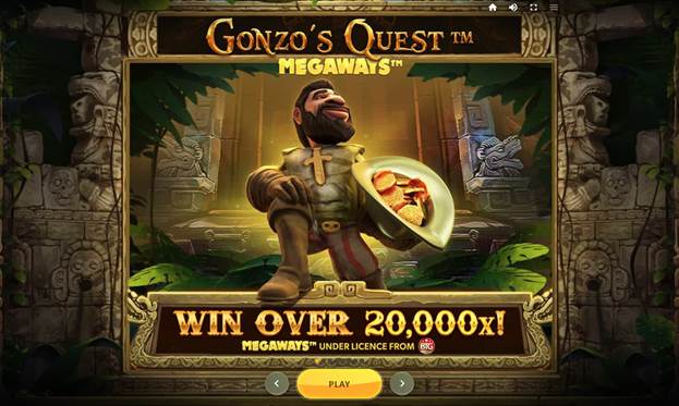 gonzo's quest megaways