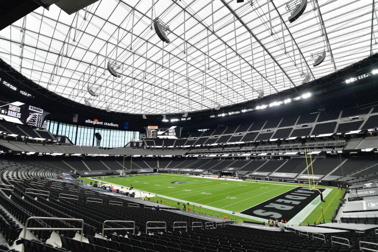 Indoor Football Practice Facility For Las Vegas Raiders—Largest in US