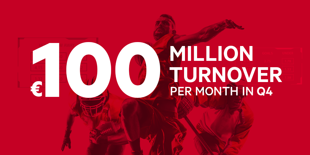 Oddsmatrix OddsMatrix breaks €100m mark per month for total bets in Q4 2021 ...
