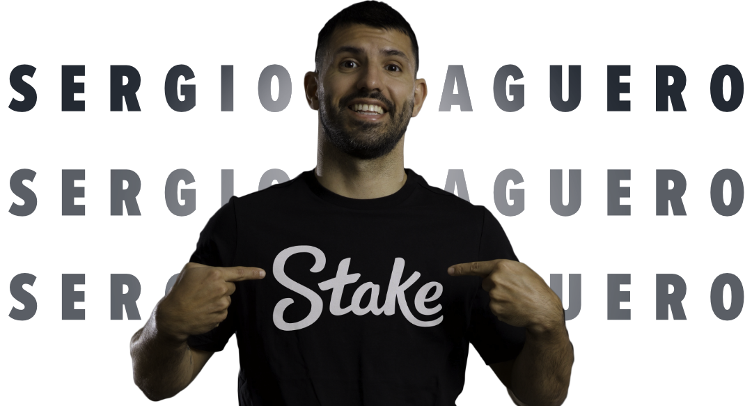 Sergio Aguero signs Stake.com deal