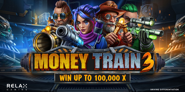 Money Train 3 by Relax Gaming - Slots - iGB