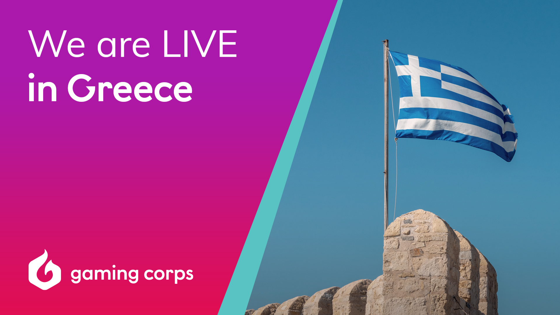 Gaming Corps announces approval for game delivery in Greece - Legal