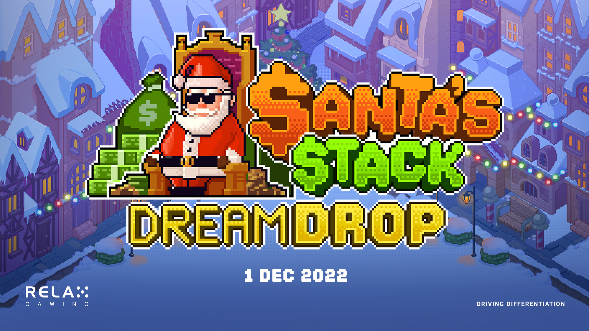 Relax Gaming delivers the festive spirit with Santa's Stack Dream Drop - iGB
