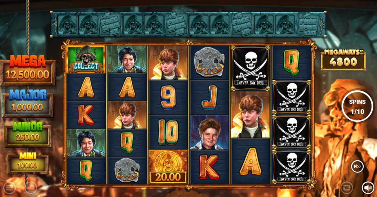 The Goonies Return Slot Review | Blueprint Gaming