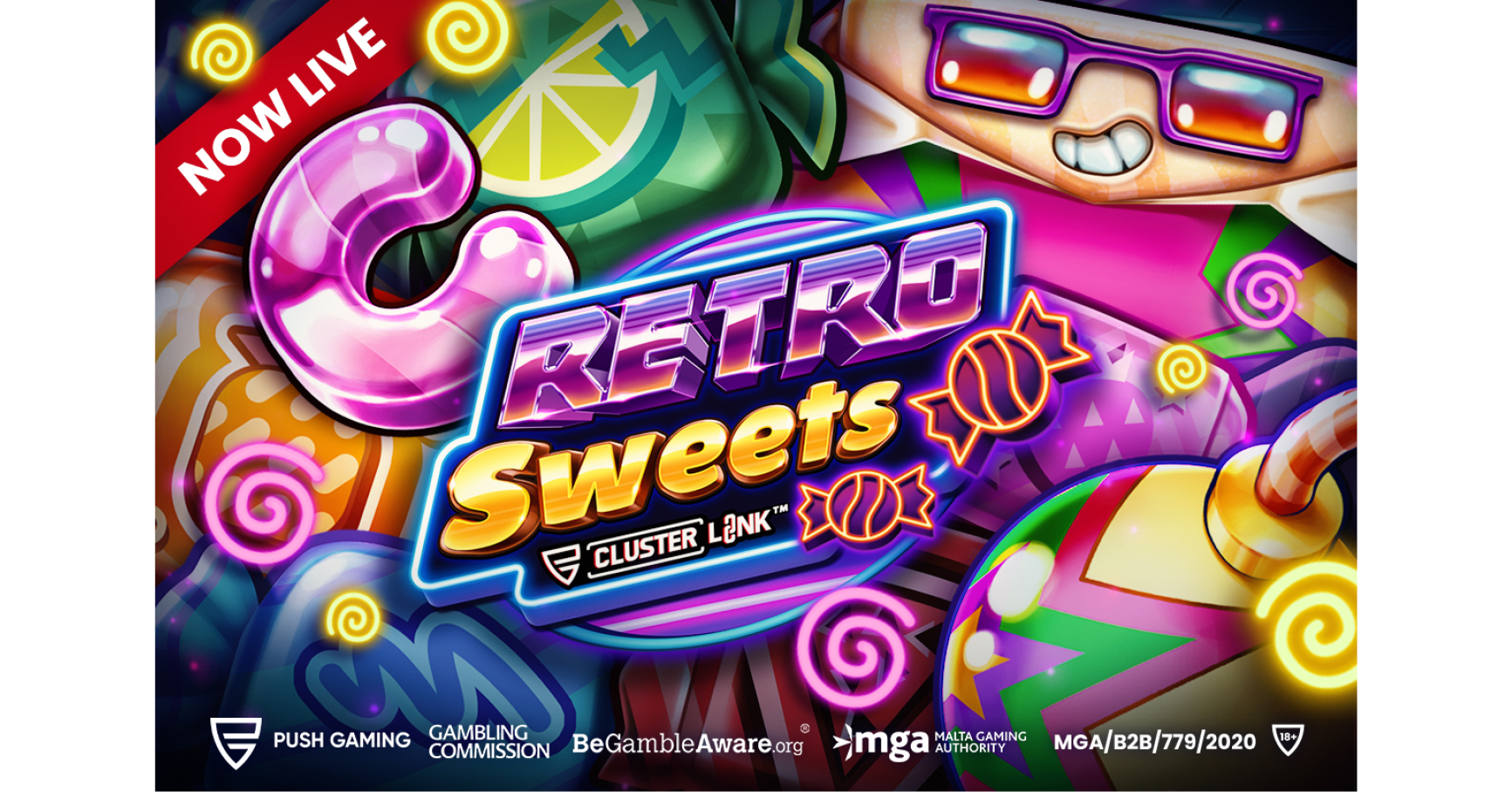 Push Gaming releases sugary sequel in Retro Sweets - Casino & games - iGB