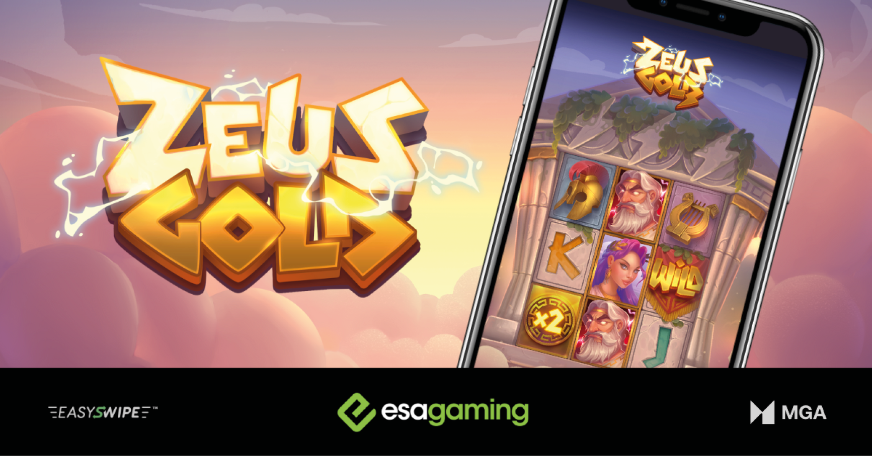 ESA Gaming unveils feature-rich slot Zeus Gold