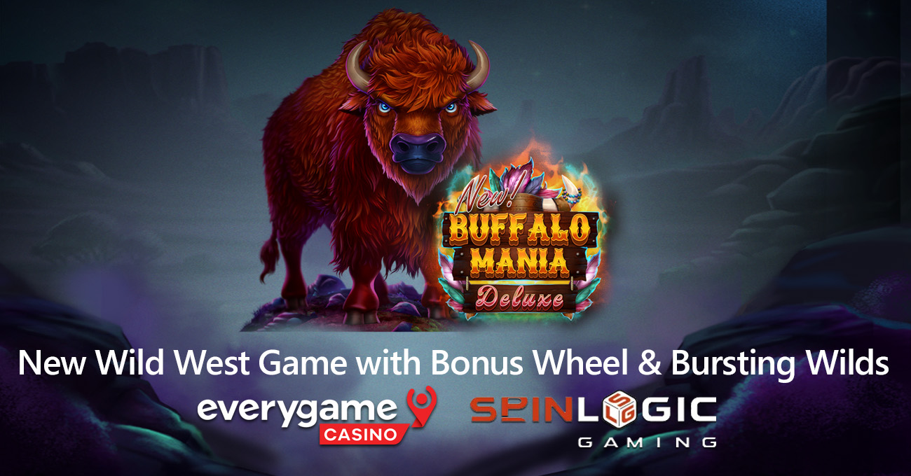 Everygame Casino goes west with new Buffalo Mania Deluxe slot