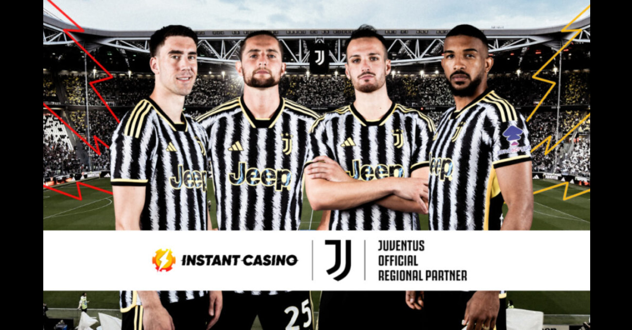 New online casino site Instant Casino partners with Juventus FC