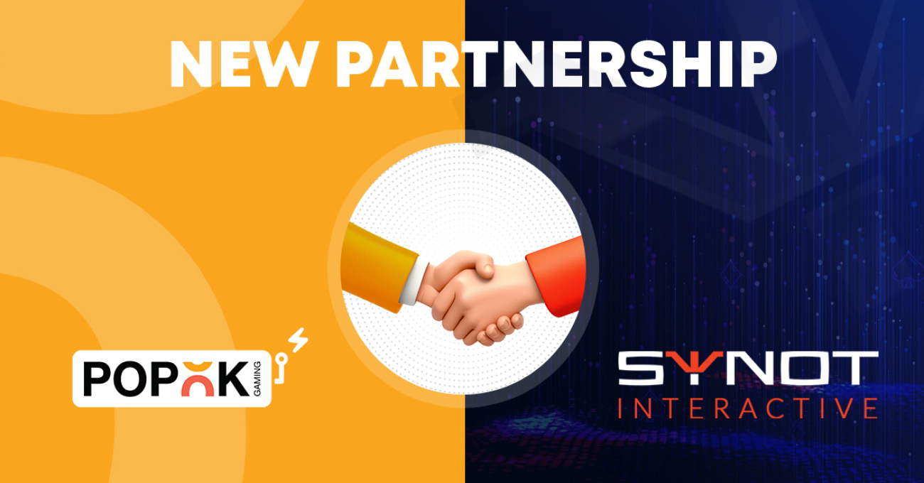 PopOK Gaming announces new partnership with SYNOT Interactive