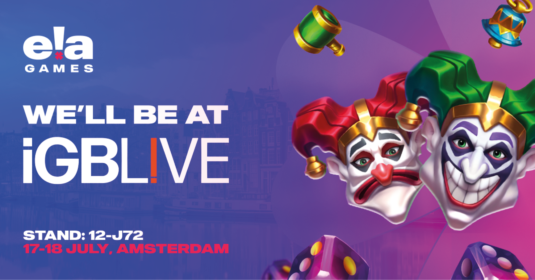 ELA Games to showcase latest games at iGB L!VE Amsterdam