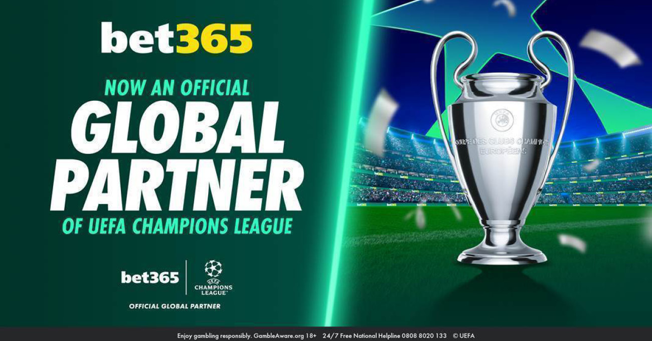 Bet365 becomes official global partner of the UEFA Champions League